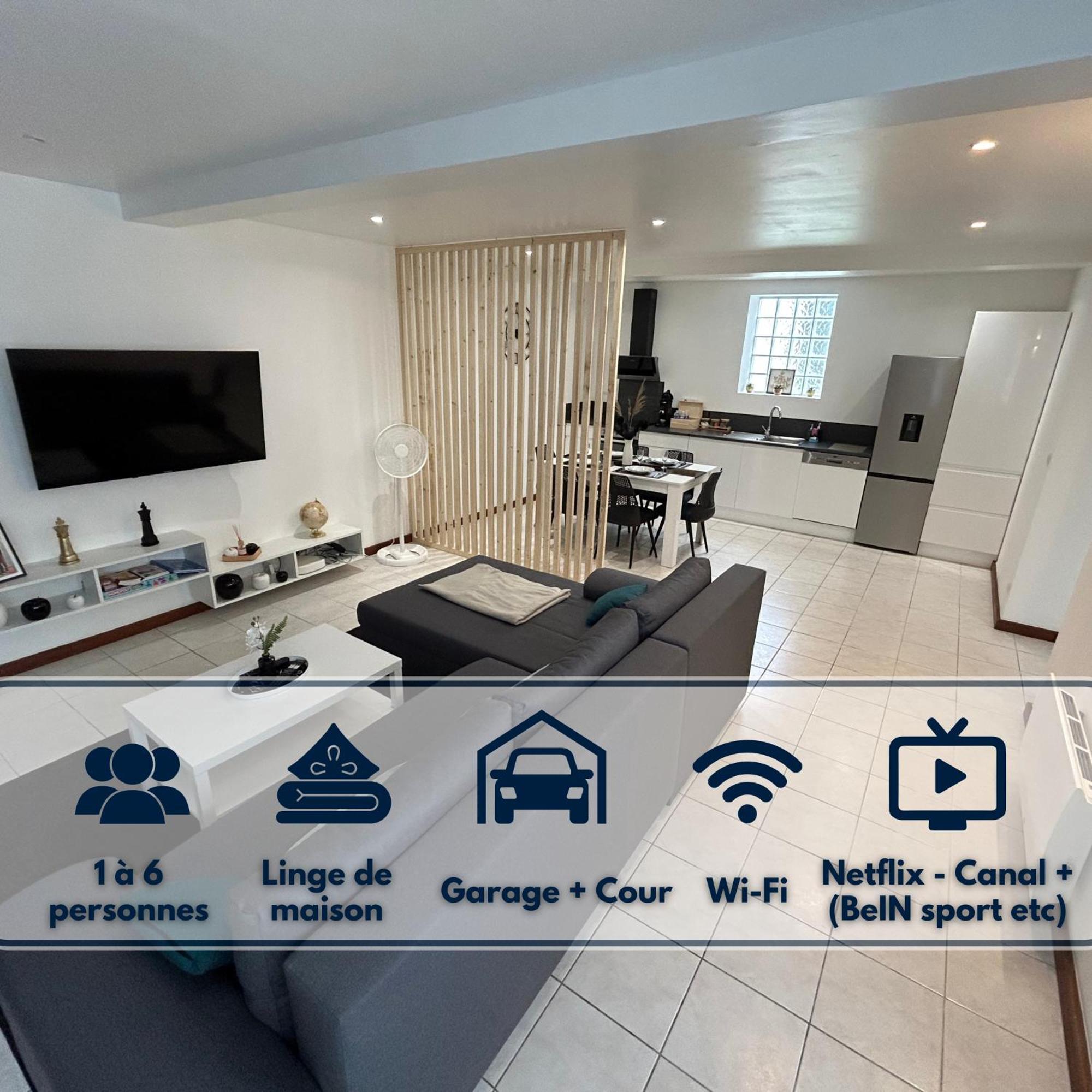 טרואה Centre Ville Avec Garage - Parking מראה חיצוני תמונה